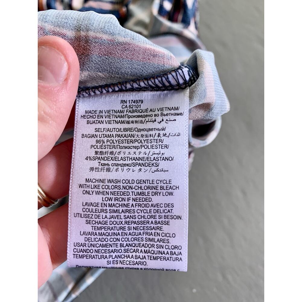 Bcbgeneration Vertical Striped Mock Neck Mini Dre… - image 5